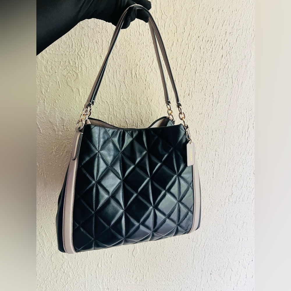 Coach Phoebe Quilted Leather Shoulder Bag - Picture 2 of 13